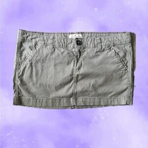 *SOLD!* Hollister Co Y2K Style Cargo Micro Mini Skirt